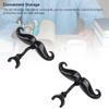 2 Pcs Trombone Clamp On Mustache Funny Plastic Euphonium Mouthpiece Mustache for Band Practices