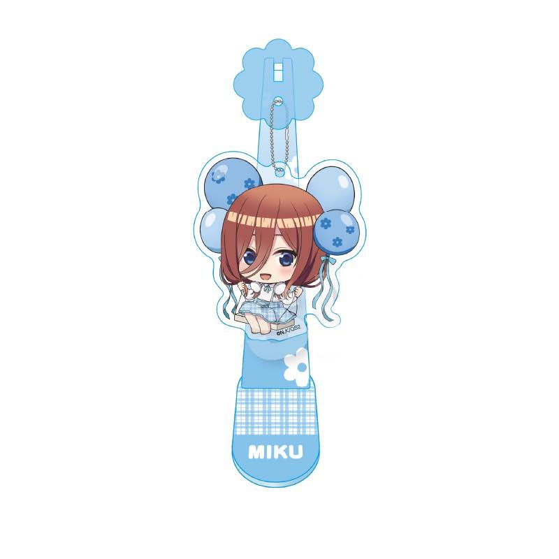 

The Quintessential Quintuplets Miku Nakano Barunko Stand Keychain