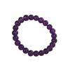 Li Fire Natural Amethyst Quartzite Bracelet Surrounded by Purple Gas, Free Girlfriend Bracelet Beaded Prayer Jade
