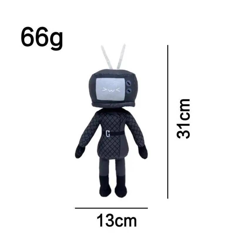 1-8pcs Skibidi Toilet Plush Titans Cameraman TV Man Drill Man Titans Speakerman Drillman Speaker Doll Soft Toy Stuffed Animal