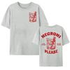 Negroni Please Retro Street Tshirt Fun Cocktail Beverages Cute Pattern Top Tshirt Womens Fashion Casual Tshirt