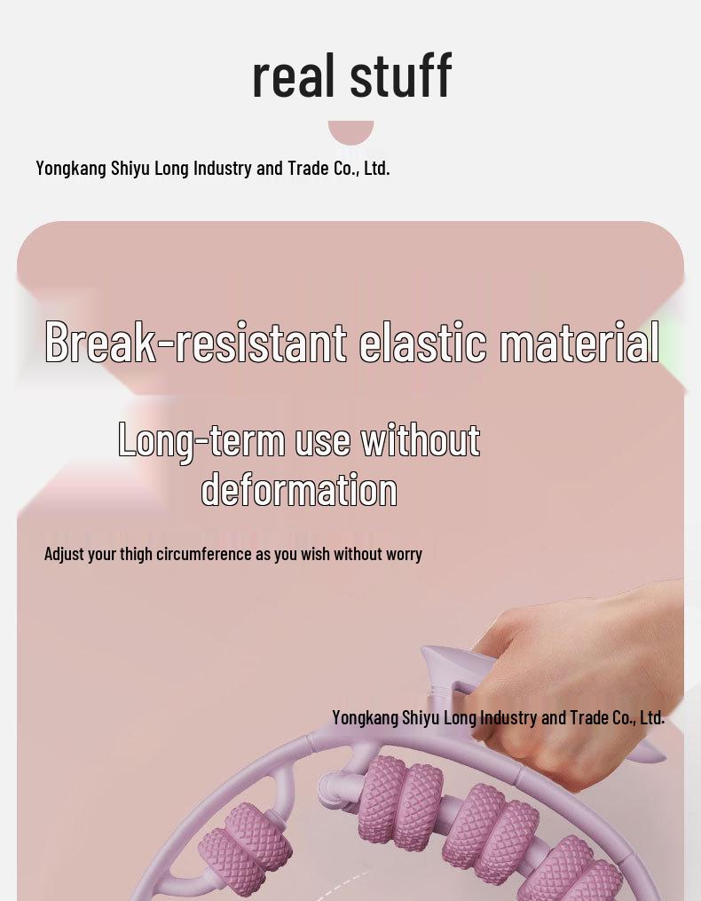 2025 Yoga Wheel: Leg Clamp Roller for Deep Muscle Relaxation and Fitness