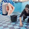 Handheld Pools Pumice Stone Calcium Remover Pool Washing Cleaning Pad Pool Tile Cleaning Brick