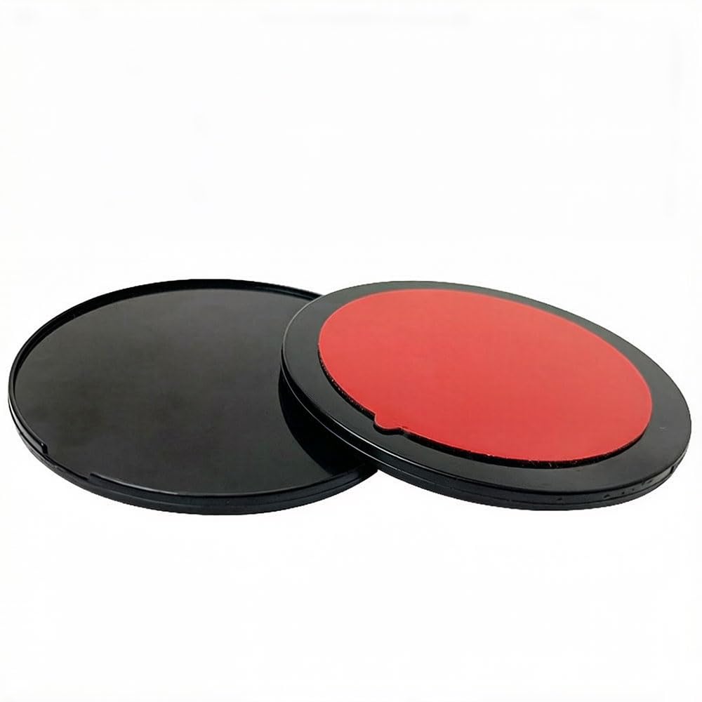 Suction Cup Base, Set of 2, Dashboard Suction Cup, Strong чёрный