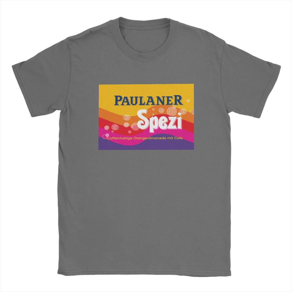 Paulaner Spezi Tričko Letní Čistá Bavlna Trička Pro Unisex Harajuku Volné Tričko Krátký Rukáv Streetwear Horní Díly