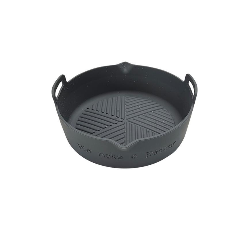 

1 Piece Reusable Silicone Air Fryer Liner Basket Square Air Fryer Pot Tray For Airfryer Accessories E-B61B