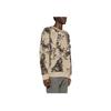 STONE ISLAND Pattern Printed Crew Neck Pullover Long Sleeve Sweatshirt Men Sweatshirt Brown 8115669E3-V0092