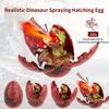 Dinosaur Toys Voice Control Light Simulation Christmas Toys Calling Magic Hatching Spray Dinosaur Egg
