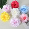 5 Pcs Artificial Rose Flower Heads Realistic Fake Silk Rose Head for Home DIY Flower Wall Wedding Party Birthday Baby Shower Decor
