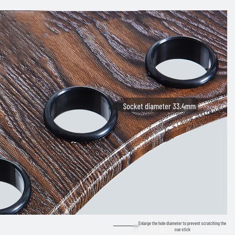 Floor-Standing Billiard Cue Rack
