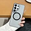 Ice Crystal Magnetic Phone Case For Samsung Galaxy S26 Ultra S25Ultra Shockproof Protective Cover Slim Anti‑Drop Phone Shell