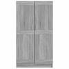Vidaxl Bookshelf, Sonoma Oak Grey, 82.5X30.5X150 Cm