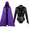 Raven Cosplay Costume Movie Raven Jumpsuit  Bodysuit  For Halloween Super Hero Outfits Comic Con