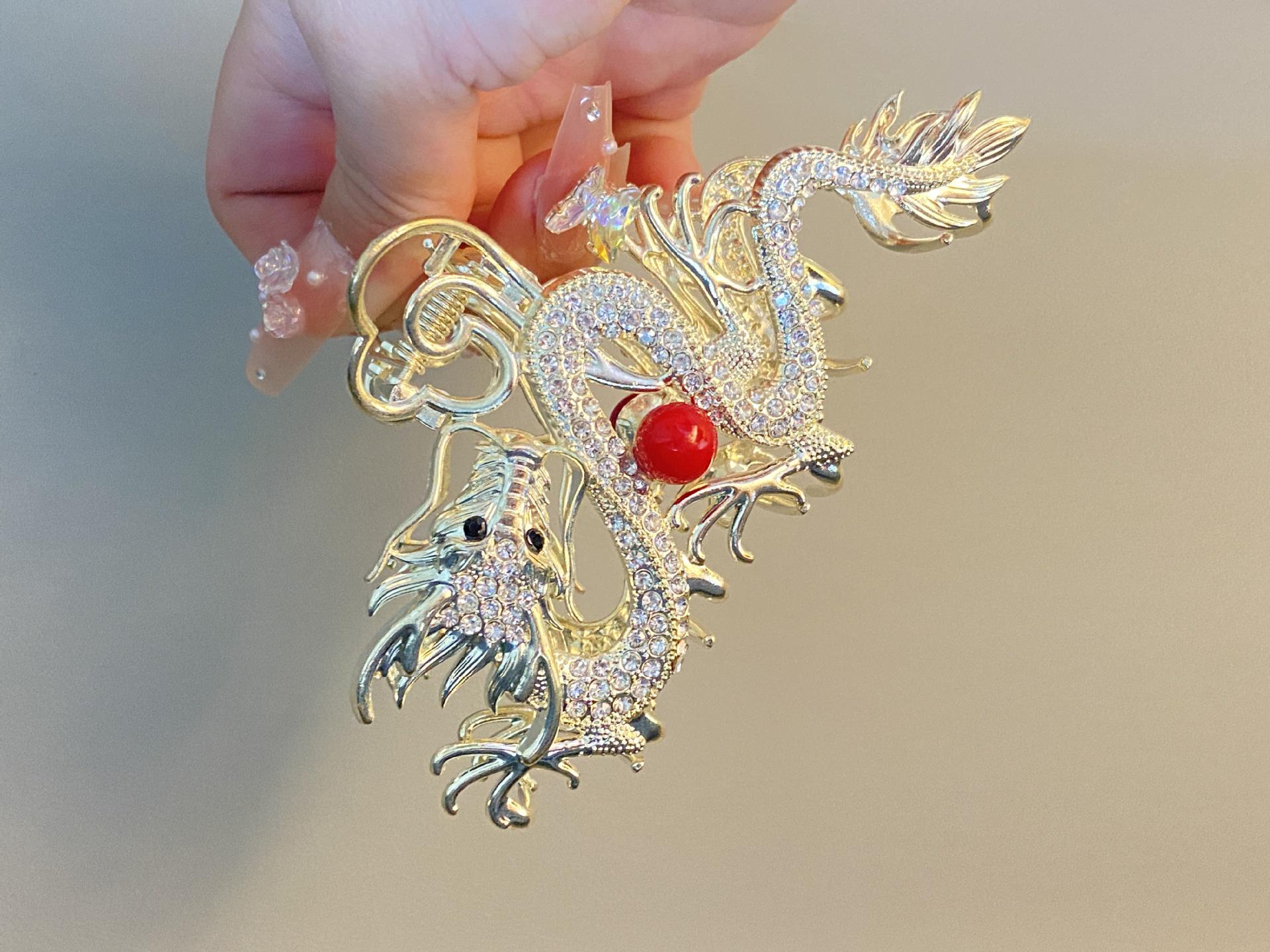 Vintage Hanfu Tassel Hair Clip: Butterfly & Wheat Ear Design