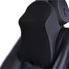 ZATOOTO Neck Pad, Car Cushion with Lumbar Support, Car Headrest, Memory Foam Neck Pillow for Travel, Driving, and Gaming, Black (LY135-B)