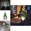 Christmas Gnomes Decorations With Led Lighting For Holiday Home Decor