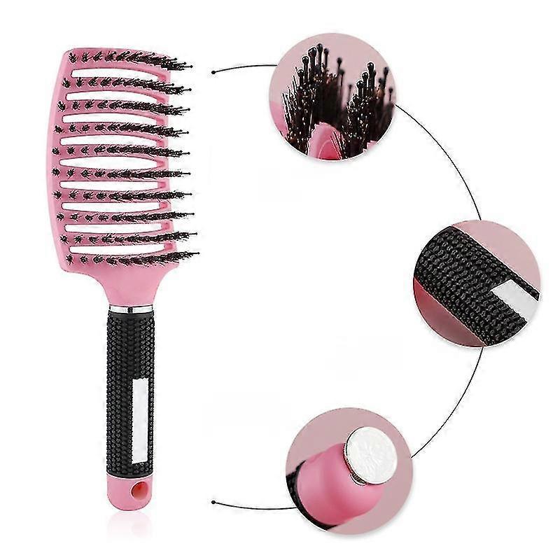 Big Curled Hair, Nine Rows Of Combs, Curly Hair, Black