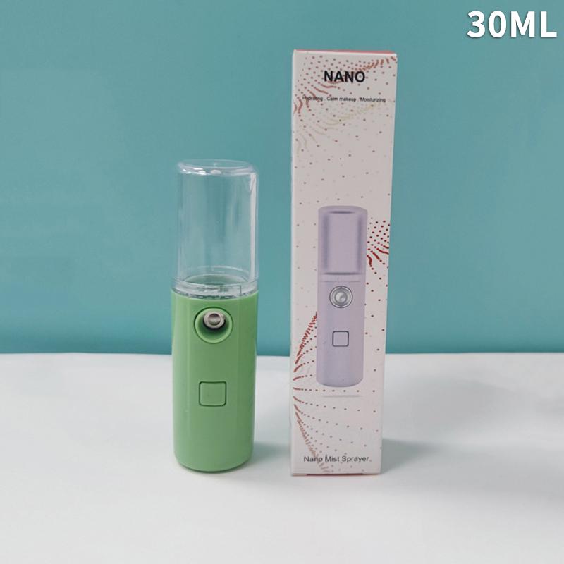 Mini Tragbarer USB Wiederaufladbarer Handlicher Gesichts Luftbefeuchter Gesichtssprüher Hautpflegemaschine Vernebler Hydratisierend Tägliche Schönheit Make-up