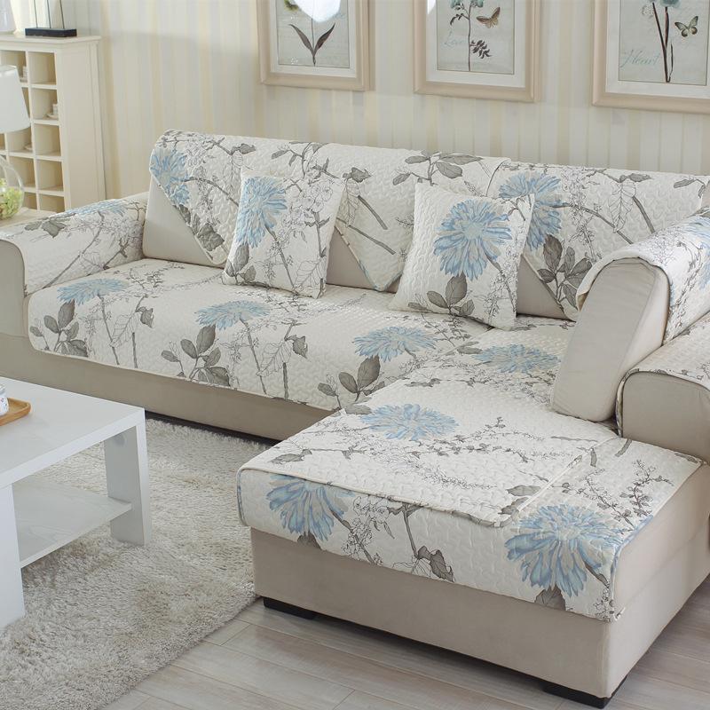 

Хлопчатобумажная стеганая подушка для дивана, простые современные утепленные нескользящие чехлы для диванных подушек с современным принтом 70*70