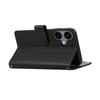 For Samsung Galaxy A06 4G Case Multi Card Slots Zipper Leather Phone Cover with Wrist Strap
