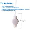 10 Pcs Mini Hanging Lantern Lights LED Light for Paper Lanterns Balloons Battery Operated for Easter Party Wedding Home