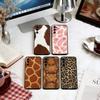 Animal Print Phone Case For Samsung S25,S24,S21,S22,S23,S30,Ultra,S20,Plus,Fe,Soft Black Cover