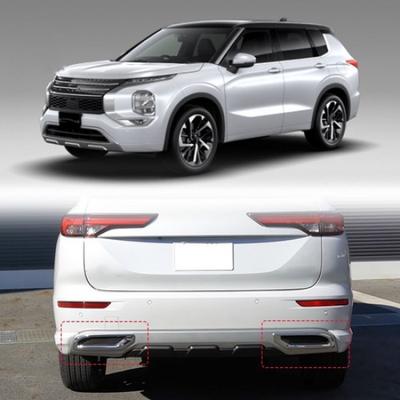 Para 2024 Mitsubishi Outlander Accesorios para Coche Tira Protectora de Tubo de Escape Cubierta