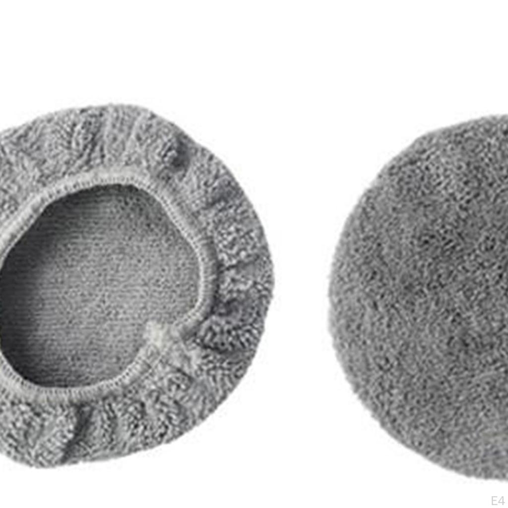 6 Pack Replacement Pads for Window Cleaning Robot, Round Vacuum Cleaner Cloth