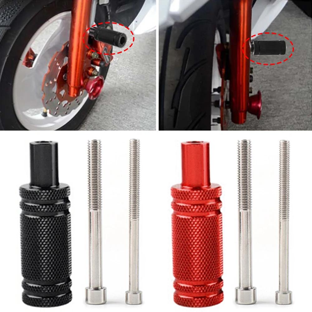 1Pc Motorcycle Mudguard Spotlight Bracket LED Headlight Fog Light Support Base M8/M6 External Modification Aluminum Alloy Brackt