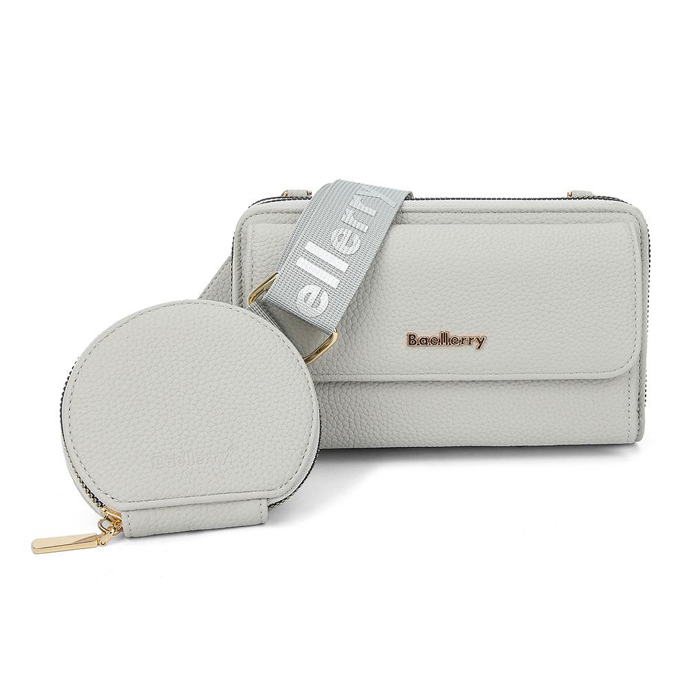 New mobile phone bag mini satchel women's mobile phone bag high-end fashion pu messenger bag women's Li pattern child and mother bag