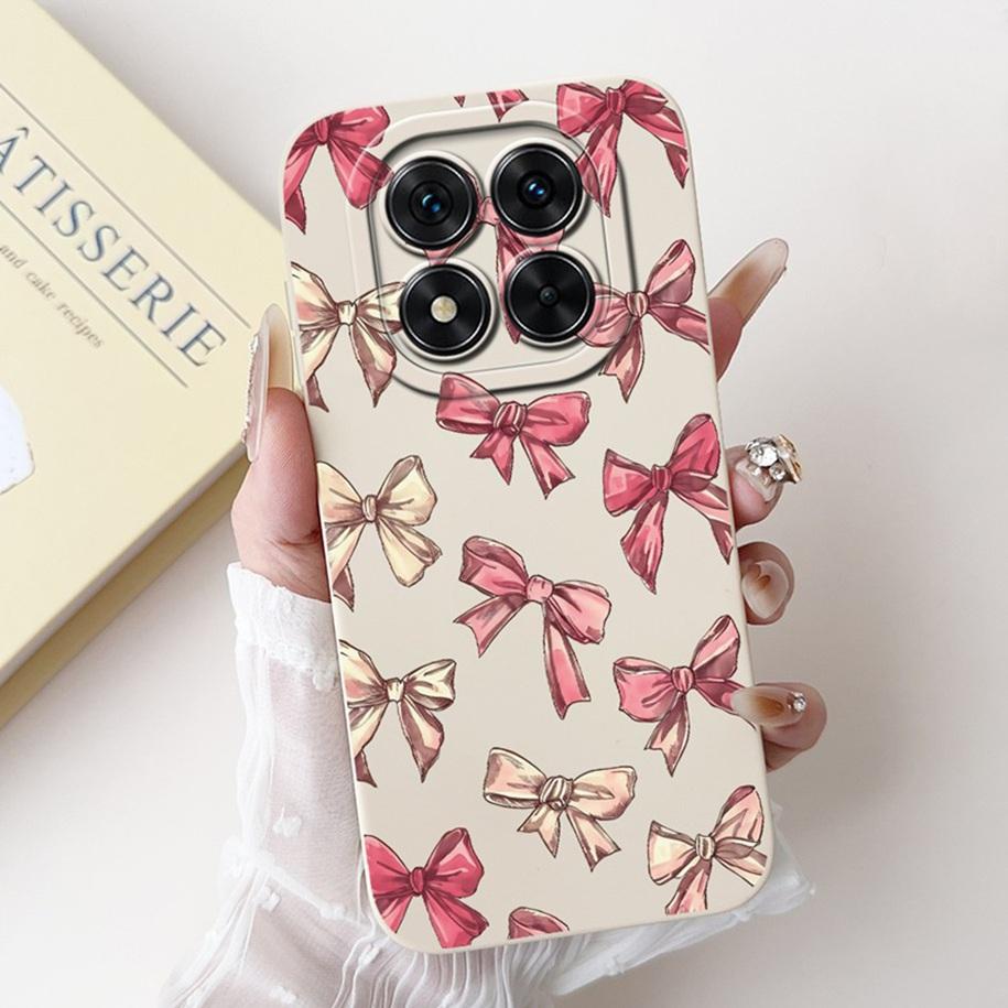 For Xiaomi Redmi Note 14 Pro 5G Case Popular Flower Marble Soft Candy Silicone Phone Back Cover For Redmi Note 14 Pro Plus Funda
