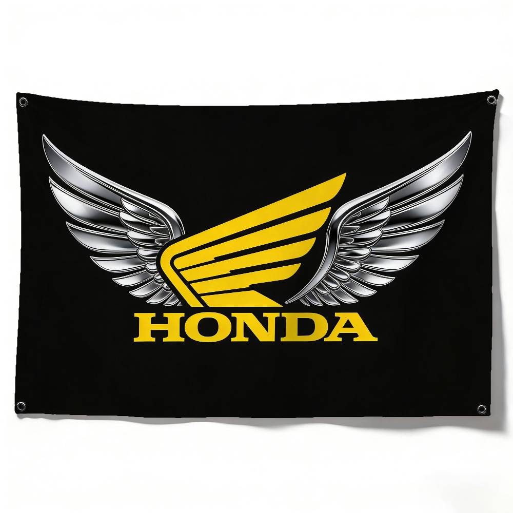 

Motorcycle For HONDA Decorative Flag Waterproof Fade Resistant Polyester Indoor Outdoor Hanging Flag (as the picture,50x70cm)