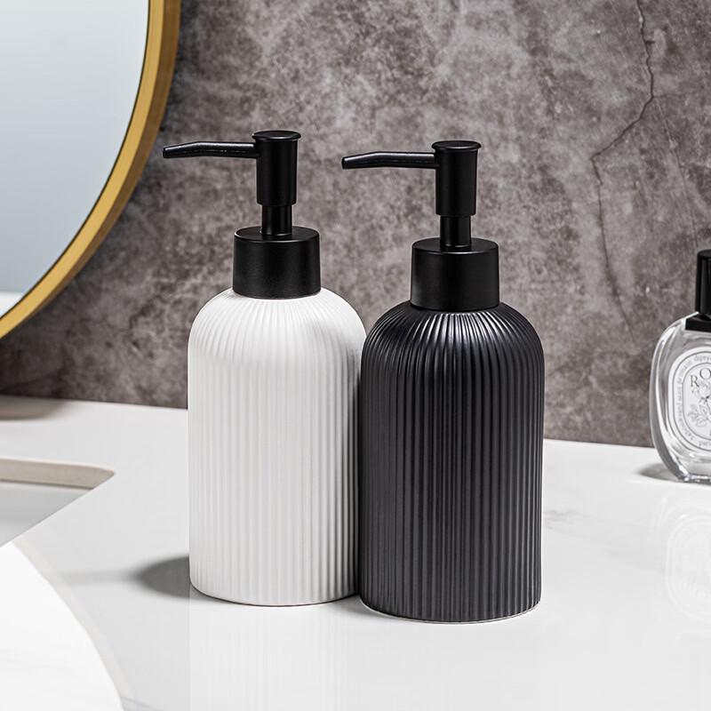 

Ceramic Foam Soap Dispenser Set