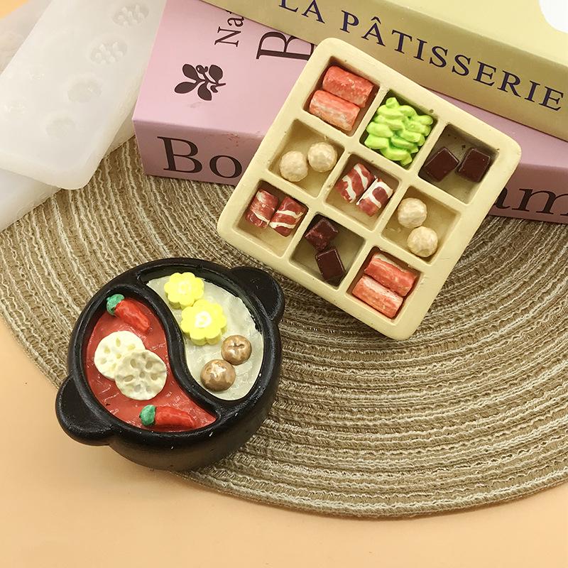Yuanyang Ni-rutenett Varmgryteform - Silikon DIY Resin og Matlek Bakeform