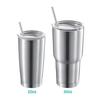 Kiemeu Reusable Dishwasher Safe Stainless Steel Metal Straws for 20oz and 30oz Tumblers