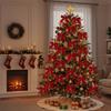 Luxurious Velvety Bowknot Knot Ornament Velvety Holiday Decors For Christmas Tree Holiday Homes Party Decorations