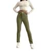 Damen Leggings, Hochtaillierte Stretch Rippstrick Casual Hose, Bequeme und Warme Sweaterhose, Weiche Loungewear.