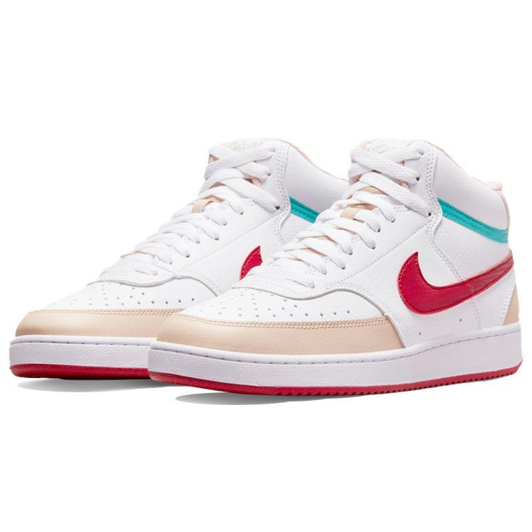 Nike Court Vision 1 Year Of The Tiger Mid-Top Sneakers Women Sneakers White Red DQ5363-161