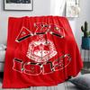 1PC Delta Sigma Theta Print Flannel Blanket, High quality All Seasons, Home Decor, Warmth and Comfort, Perfect for Christmas Gifts
