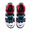 Nike Air More Uptempo Anti-Slip Anti-Kick Shock Absorption Wear-Resistant Mid-Top Kids Basketball Shoes Kids Basketball Shoes Black White FV0838