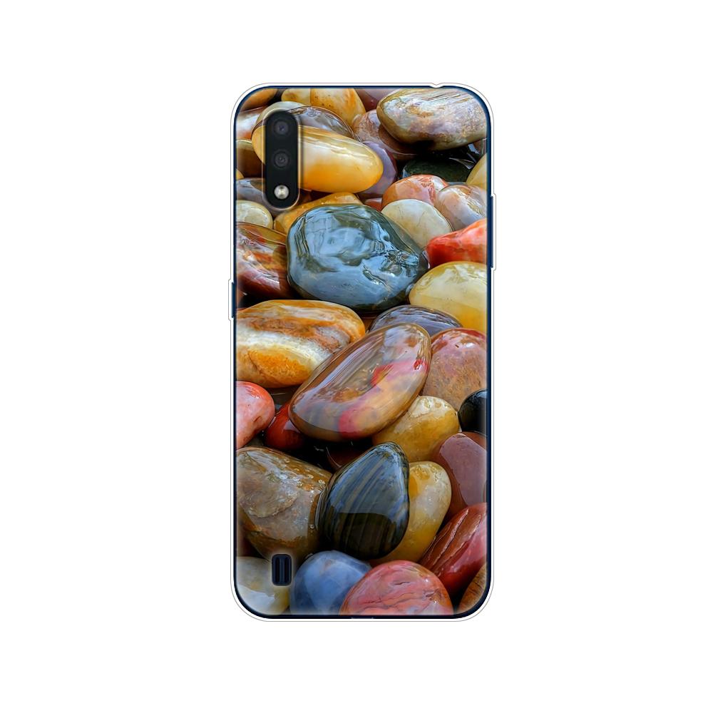 For Samsung M01 Case 5.7" Soft Silicon Tpu Cover For Samsung Galaxy M01 M 01 SM-M015FZBDSER M015 Phone Back Shell Bumper Funda