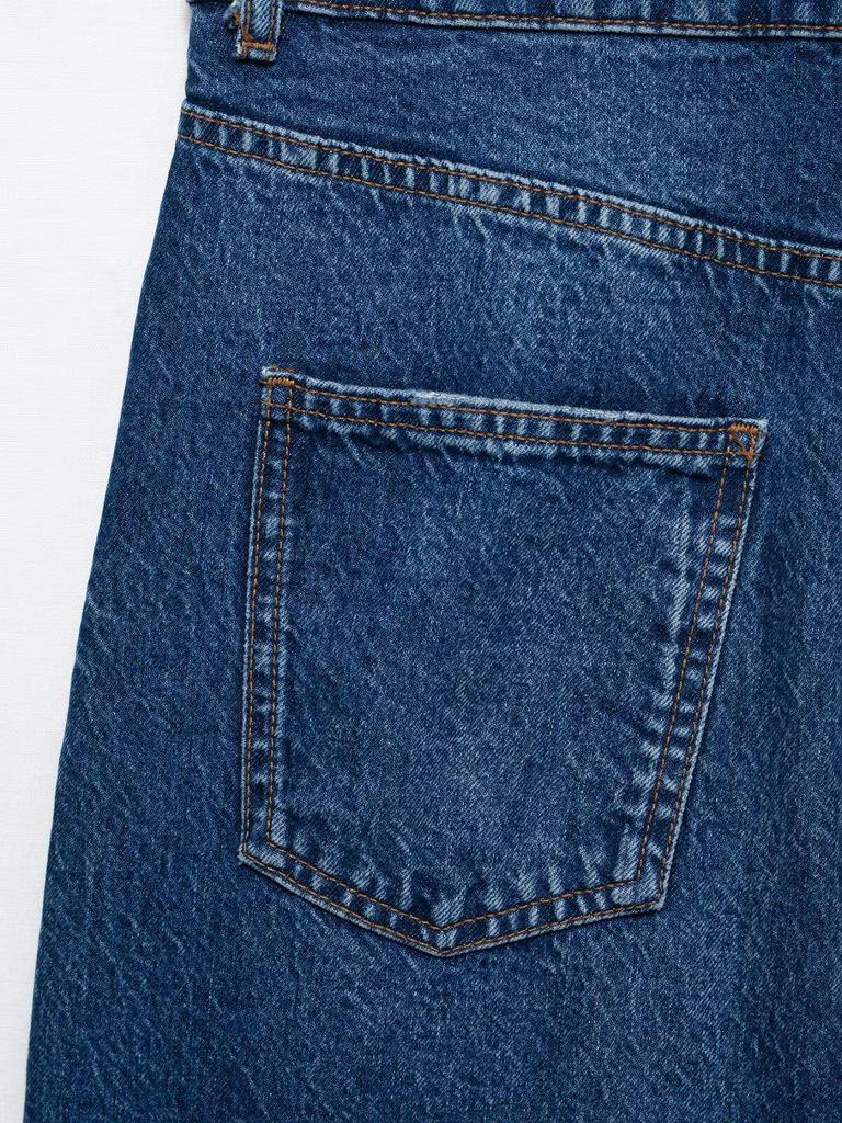 TAOP&ZA Women’s Slimming Front Slit Denim Dress – Spring/Summer Collection