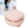 Outdoor Mini Hands Free Neck Fan Portable Hanging Waist Bladeless Fan USB Charging(Pink )