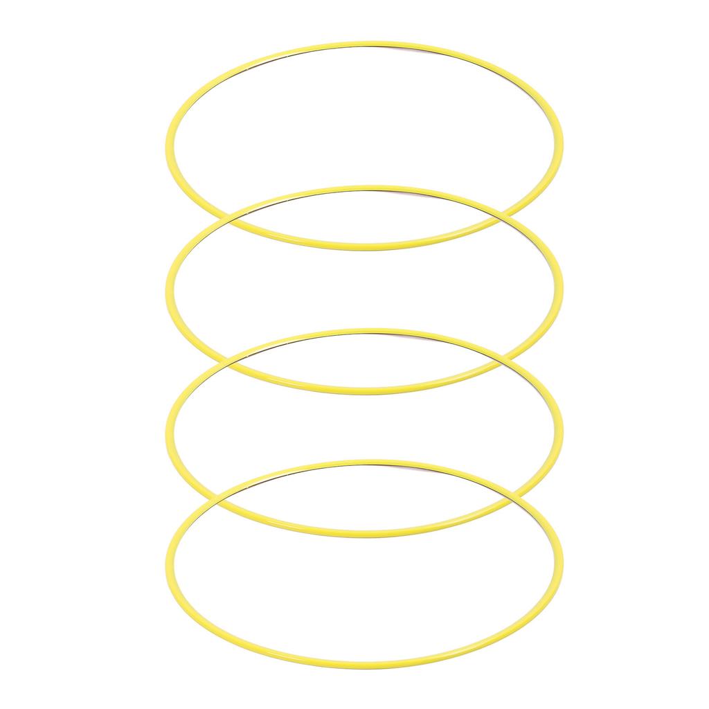 4 Bucăți Protector Jantă Roată Protecție Zgârieturi Autoadeziv Protecție Jantă Roată Inele Decorative Universale pentru Butuc 18 Inch Galben