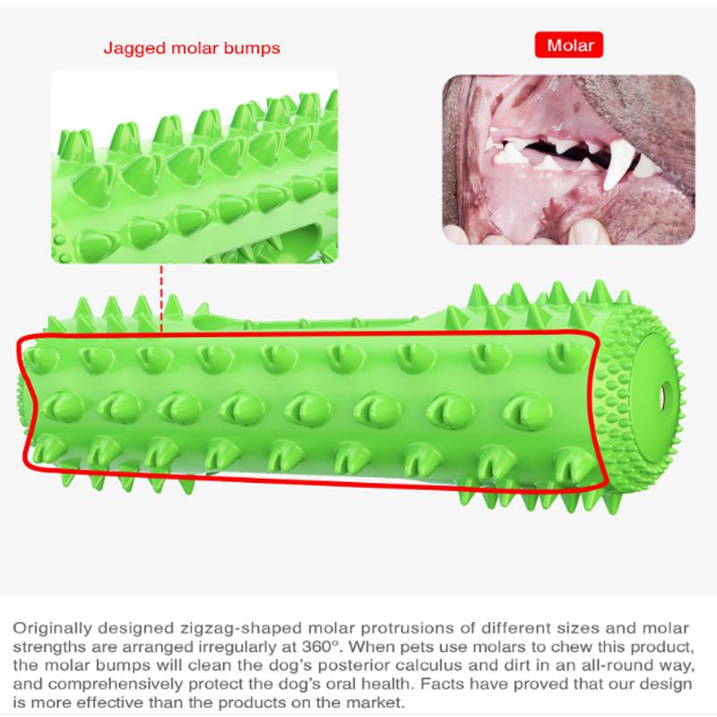 1 Pcs Dog Molar Toothbrush Toys Chew Cleaning Teeth Puppy Dental Care Extra-tough Pet Cleaning Toy Supplies