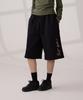 DANGLEDROP Dgdp Side Lettering Sweatshirt Bermuda Shorts Black