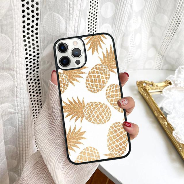 Pineapple Summer Phone Case For Samsung Galaxy S10 S22 S23 S24 Note 10 20 Lite S20 Plus S21 Ultra Back Cover