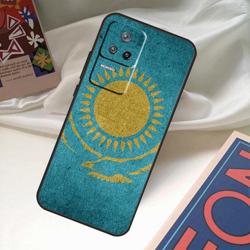 Kazakhstan flag Case For Xiaomi 15T 14T 13T Pro 14 15 17 Ultra POCO X7 Pro X3 X5 X6 F5 F6 F7 F8 Ultra Coque