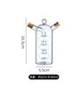 Küchenvorratsbehälter Glas Ölflasche Essigtopf Mehrzweck-Gewürzflasche/einzigartiges doppelwandiges Design Trinkflasche