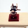 1Pcs Simulation Classic Manual Vintage Coffee Maker Emulates Life Decor 1:12 Mini Metal Coffeemaker Coffee Dollhouse Accessories